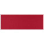 VMS VISION Stolový paraván EKONOMIK ekoTAB ostrý roh 180 x 65 cm červený – Hledejceny.cz