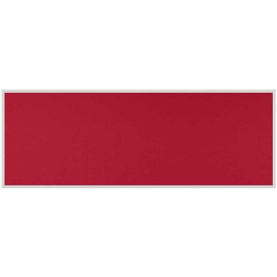 VMS VISION Stolový paraván EKONOMIK ekoTAB ostrý roh 180 x 65 cm červený – Hledejceny.cz