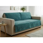 Mybesthome Přehoz na sedačku - pohovku - deka SOFIA 220x200 cm tyrkysová – Sleviste.cz