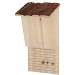 Esschert Design Budka pro netopýry BAT s kůrou 20 x 40 x 16 cm přírodní dřevo – HobbyKompas.cz