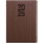 Ctirad Wood A5 denní 2025 hnědá – Zboží Živě