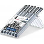 Staedtler 308 černý 6 ks – Zboží Mobilmania