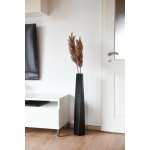 Vysoká váza HYDRON, sklolaminát, výška 80 cm, černá – Hledejceny.cz