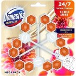 Domestos Aroma Lux Dahlia Flower & Dragonfruit tuhý WC blok 3 x 55 g – Sleviste.cz