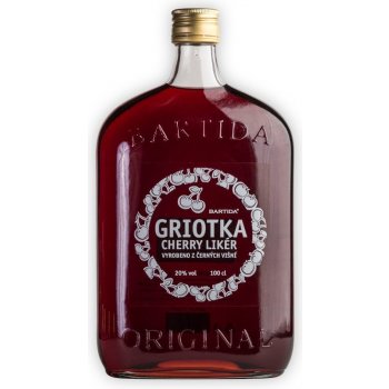 Bartida Griotka Cherry Likér 20% 1 l (holá láhev)