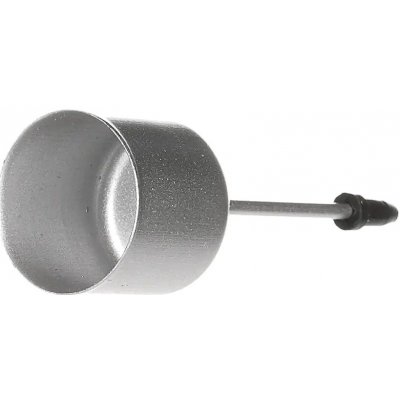 Autronic Bodec na kónickou svíčku 4 ks CP151255-STRIBRNA-MAT – Zboží Dáma