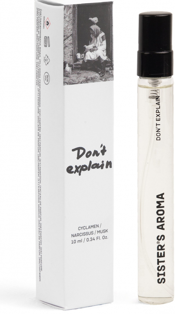 Sister's Aroma Don't Explain parfémovaná voda unisex 10 ml