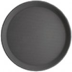 Kristallon kulatý protiskluzový tác plastový černý 280mm – Zboží Mobilmania
