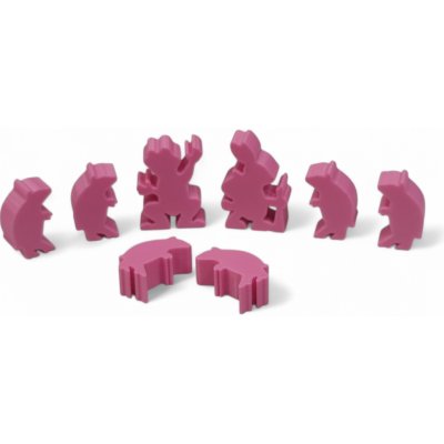 MitroCZECH Meeplíci do Divukraje Meeple Divukraj: Prase / Pig 6ks – Hledejceny.cz