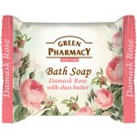 Green Pharmacy toaletní mýdlo s damaškovou růží a bambuckým máslem 100 g