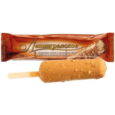 Eskymo Leningradskoe karamelové 58g – Zboží Mobilmania