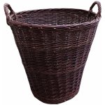HRADIL Proutěný koš H203 kulatý tmavý 60 x 60 cm – Sleviste.cz