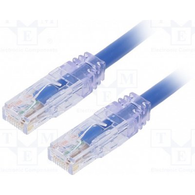 Panduit UTP6AX3MBU Patch, TX6A™ 10Gig,U/UTP, 6a, drát, Cu, PVC, 3m, modrý