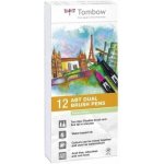 Tombow Oboustranný štětcový fix ABT - Pastels 12 ks – Hledejceny.cz