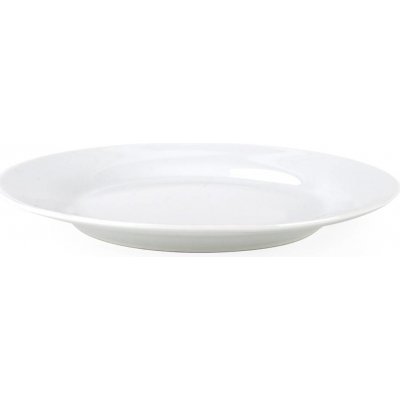 BANQUET Sada mělkých porcelánových talířů BASIC 26,5 cm bílé 6 ks