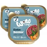 WOW Kachna s batáty Senior 3 x 150 g – Sleviste.cz