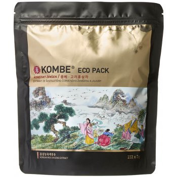 Kombe Korejský ženšenový čaj s jujubou Eco Pack 222 dávek 666 g