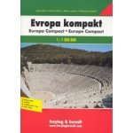 Freytag A Berndt Evropa kompakt atlas 1:1 50is. FaB – Hledejceny.cz