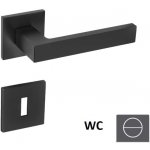 Naturel Klika SQUARE – WC – knoflík černá matná – Hledejceny.cz