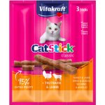 Vitakraft Cat Stick Classic krůtí jehněčí 6 x 6 g – Sleviste.cz