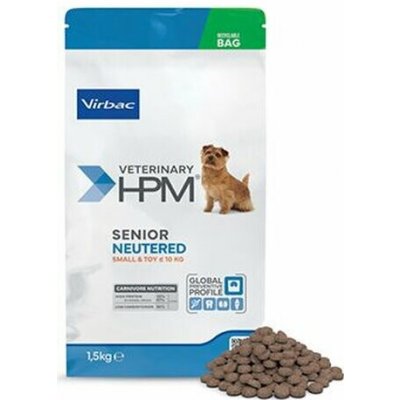 Virbac Veterinary HPM Senior Neutered Dog Small & Toy 1,5 kg – Hledejceny.cz