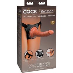 Elite KCE Comfy Silicone B Dock Kit King Cock