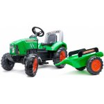 Falk Traktor šlapací SuperCharger zelený s valníkem 132×42×53 cm – Sleviste.cz