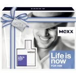 Mexx Life Is Now Him EDT 30 ml + sprchový gel 50 ml dárková sada – Hledejceny.cz