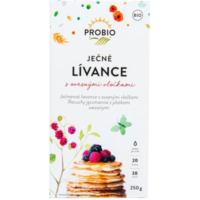 Probio Ječné lívance BIO 250 g – Sleviste.cz