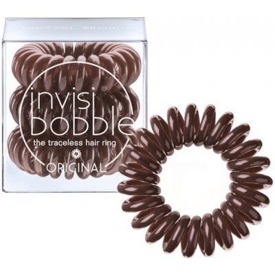 Invisibobble Pretzel Brown Original hnědé gumičky – Zbozi.Blesk.cz