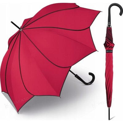 Pierre Cardin Sunflower deštník dámský holový červený – Zboží Dáma