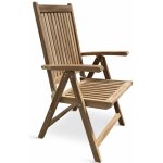 Nábytek Texim Edy teaková polohovací židle – Sleviste.cz