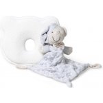 Interbaby set Méďa ergonomický polštářek + přítulka šedý – Zboží Dáma