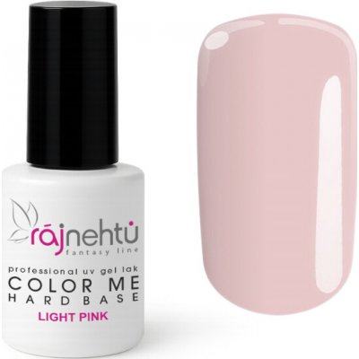 Fantasy nails UV gel lak Color Me 6 g Hard Base Light Pink 6 g – Zboží Mobilmania