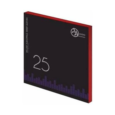 Audio Anatomy Vnitřní antistatické obaly Deluxe 25 ks – Zboží Živě