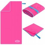 Nils Camp NCR11 ružový/modrý 140 x 70 cm – Zboží Dáma