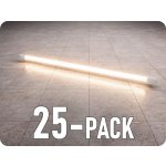 V-TAC T8 LED trubice 9W, 850lm, G13, 60cm, plast/25-PACK! Teplá bílá – Hledejceny.cz