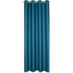 ZÁVĚS TERRA COLLECTION MOROCCO 140X250 NA KROUŽCÍCH MODRÁ – Hledejceny.cz