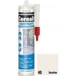Ceresit CS 25 sanitární silikon 280 g jasmine – Zboží Mobilmania