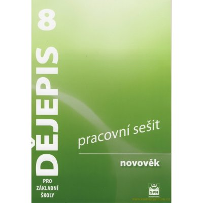 Dějepis pro 8.ročník základní školy - novověk - Parkan František a kolektiv – Hledejceny.cz