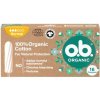 Mentruační tampon o.b. Organic Normal tampony ze 100% organické bavlny tampon 16 ks