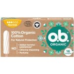 o.b. Organic Normal tampony ze 100% organické bavlny tampon 16 ks – Zboží Dáma