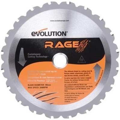 EVOLUTION RAGE 185mm TCT 20 zubů kotouč – Hledejceny.cz