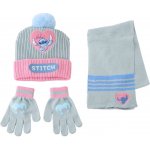 Cerdá zimní sada růžovošedá, Stitch – Zboží Mobilmania