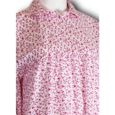 Luiz košile Květ Bílá/Růžová – Zboží Dáma