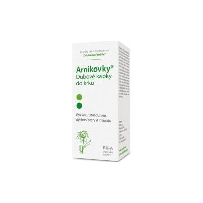 Dědek kořenář Arnikovky Dubové kapky do krku RK-A 100 ml – Hledejceny.cz