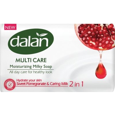 Dalan Multi Care Pomegranate & Caring Milk toaletní mýdlo 90 g