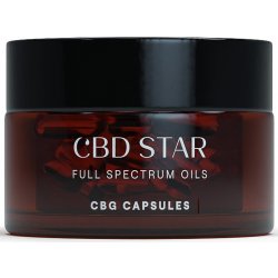 CBD STAR 30 Kapslí 5% CBG