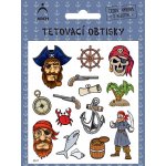 Arch Dětské tetovací obtisky piráti 01 – Zboží Dáma