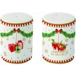 Easy Life Porcelánová slánka a pepřenka Magie De Noel ø 5 cm 2 ks – Zbozi.Blesk.cz